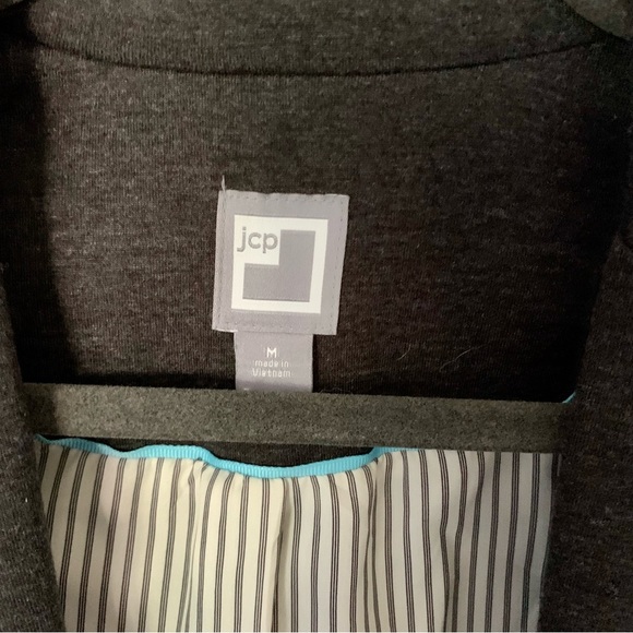 Gray knit blazer - Picture 2 of 5